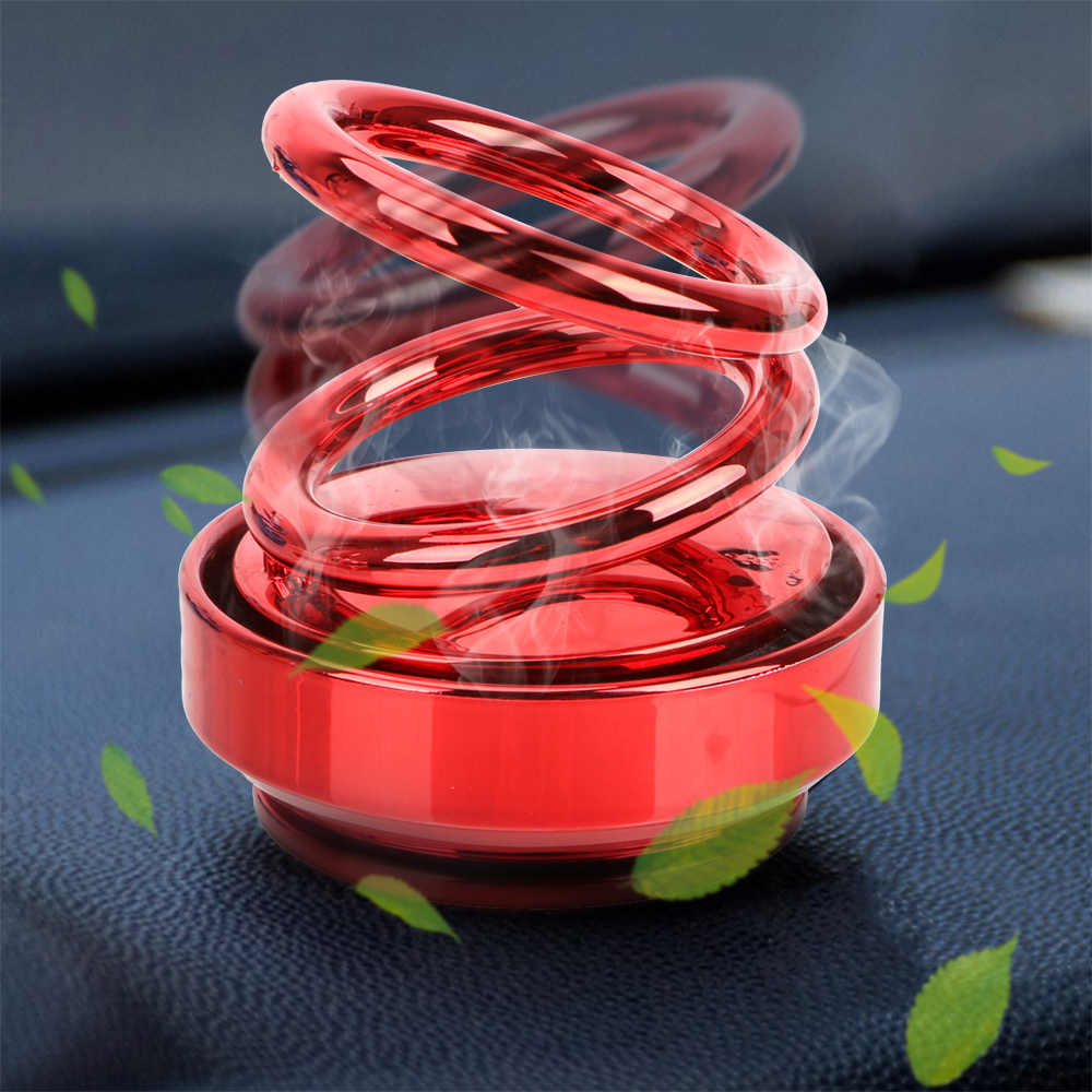 Double-Ring Rotating Car Air Freshener