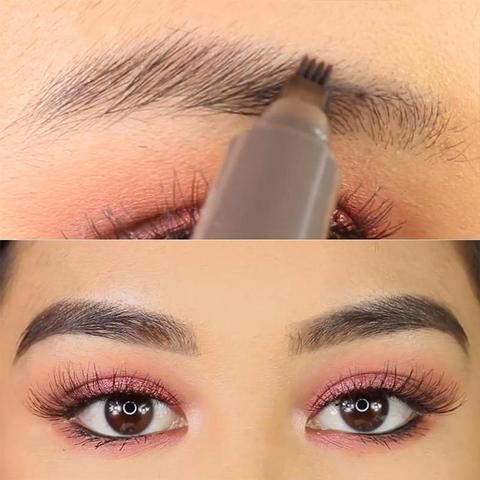 Waterproof four-claw eyebrow pen - alternate view 4
