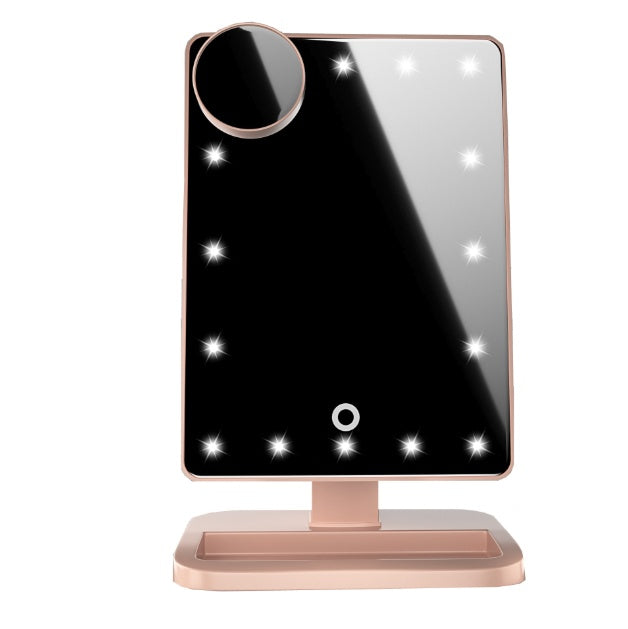 Touch-screen LED makeup mirror - alternate view 2