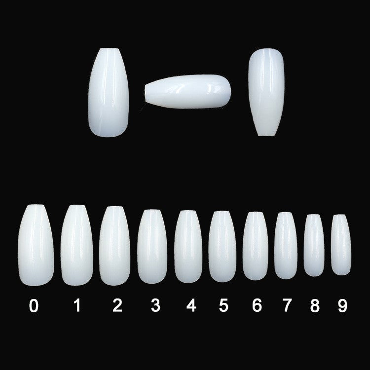 500 transparent fake nail tips - alternate view 5