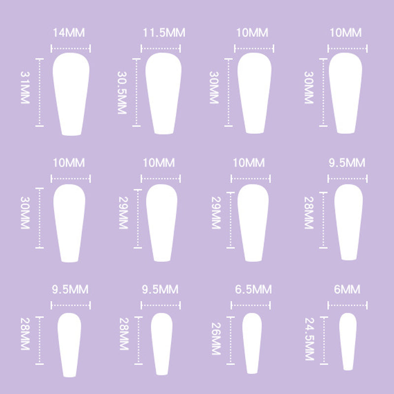 Detachable press-on false nails - alternate view 5