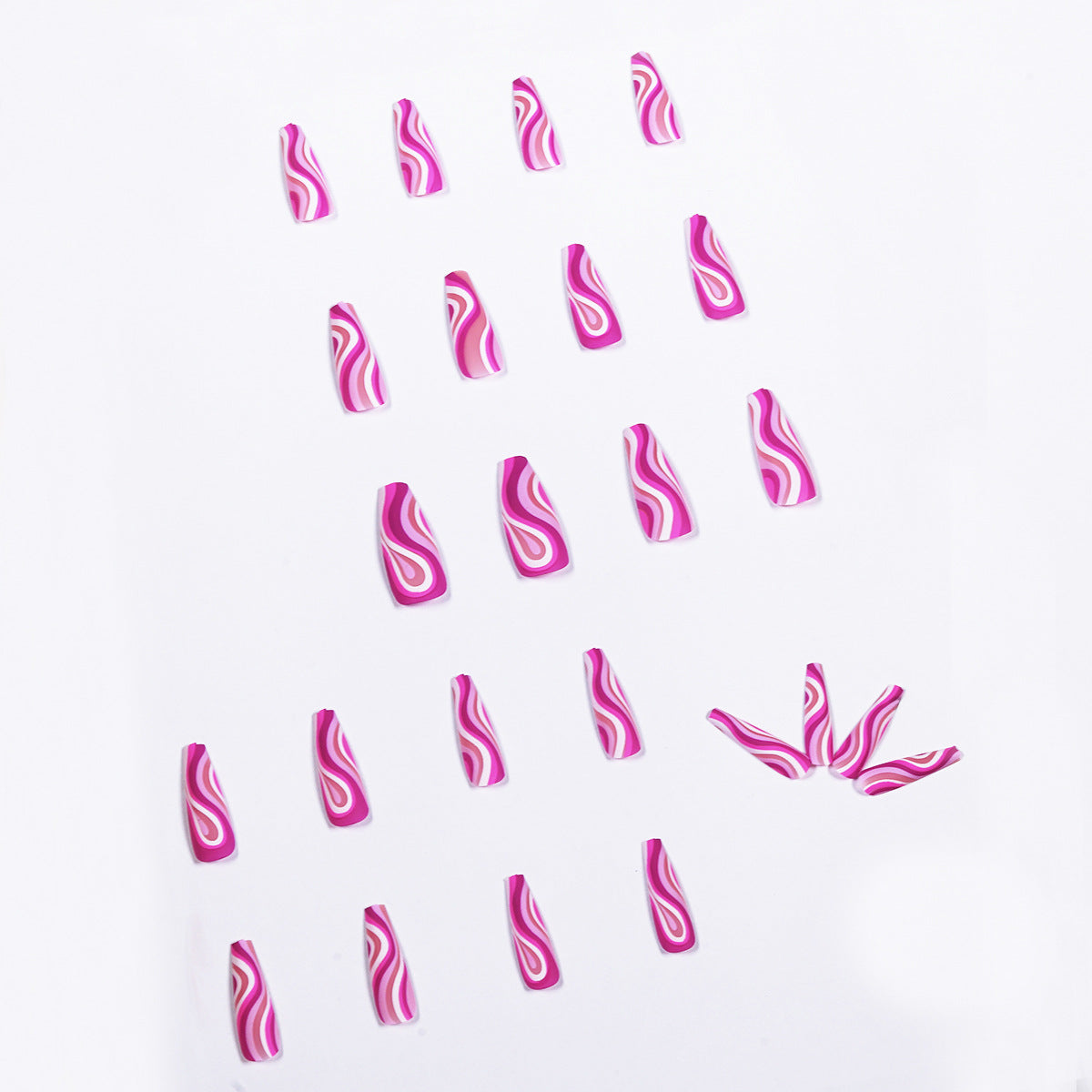 Detachable press-on false nails - alternate view 3