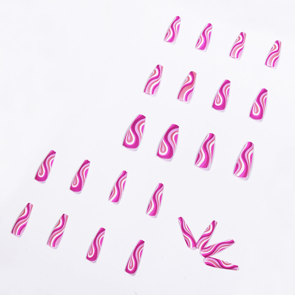 Detachable press-on false nails - alternate view 2