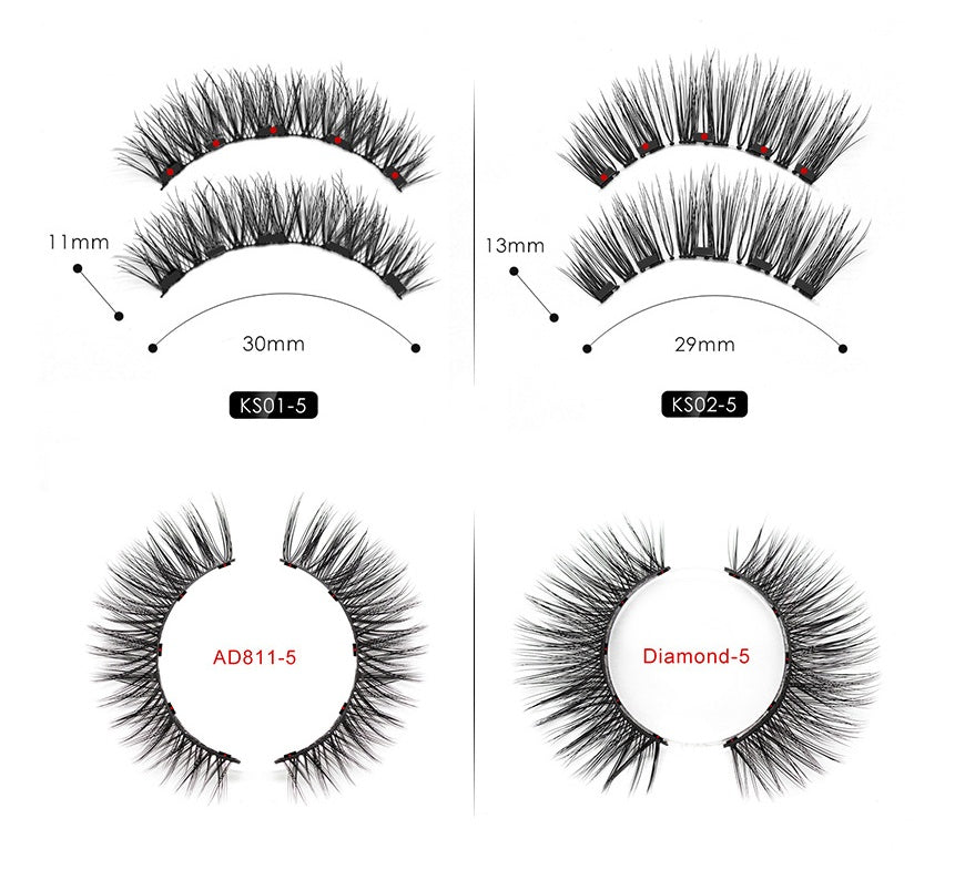 Magnetic eyeliner and false eyelash set - alternate view 3