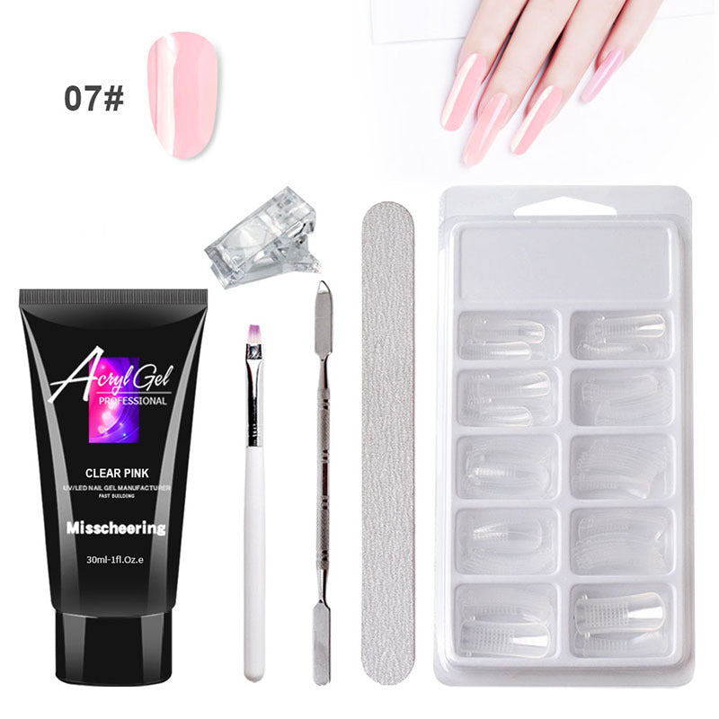 Painless crystal extension gel nail set - alternate view 5