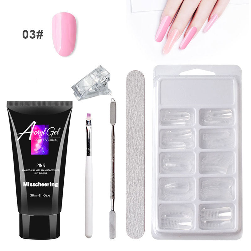 Painless crystal extension gel nail set - alternate view 10