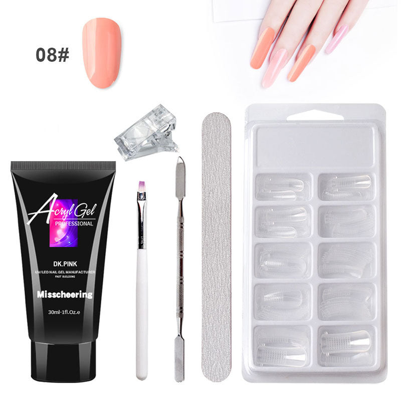 Painless crystal extension gel nail set - alternate view 8