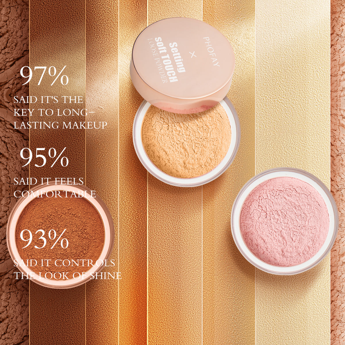 PHOFAY soft touch loose setting powder - alternate view 7