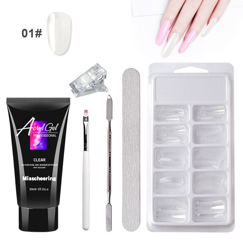 Painless crystal extension gel nail set - alternate view 6