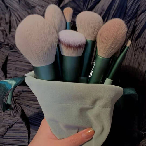 13-piece makeup brush set - alternate view 2