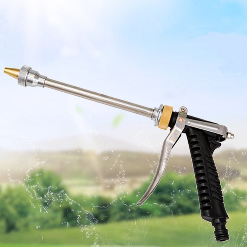 Expandable Car Wash Hose + Spray Gun
