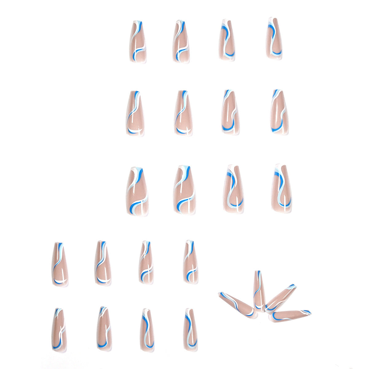 Wearable finished soft false nails - alternate view 5