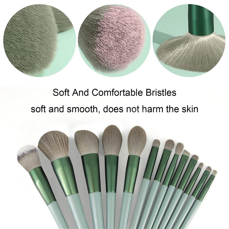 13-piece makeup brush set - alternate view 7