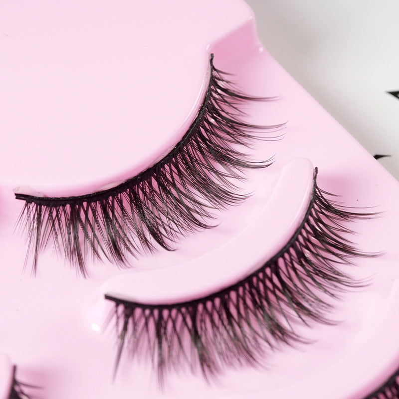 Manga-style false eyelashes, five pairs - alternate view 5